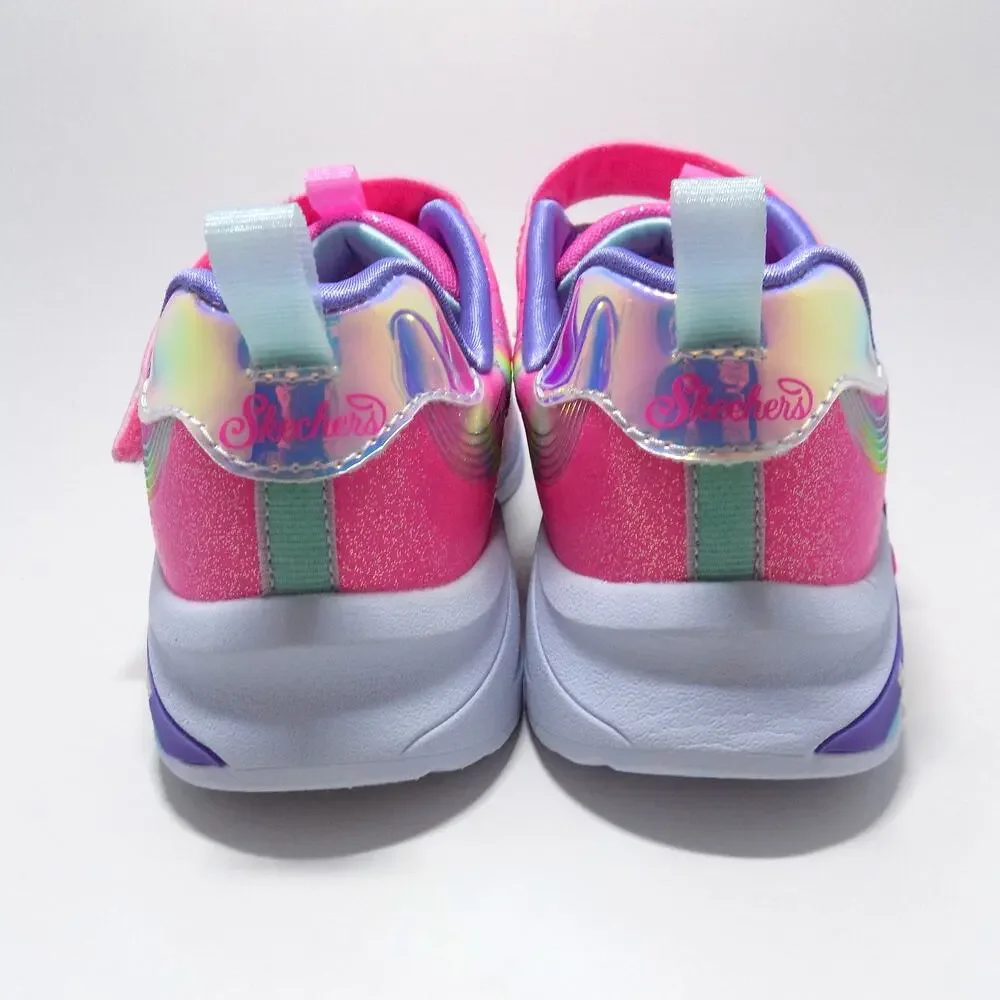 Skechers Unicorn Chaser Light-Up Girls Sneaker - Kids Size 3